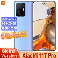 global version xiaomi mi 11t pro 12gb 256gb 5g smartphone snapdragon 888 108mp camera 120hz 6 67%e2%80%9cscreen 5000mah 120w fast charge