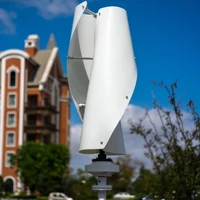 ce approval 1kw vertical axis wind turbine generator fit for solar panel system