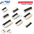 10 шт. 0,5 мм1 мм Шаг под раскладушку сокет FPC FFC плоский кабель СОЕДИНИТЕЛЬ 4P 5P 6P 8P 10P 12P 14P 16P 20P 22P 24P 30P 34P