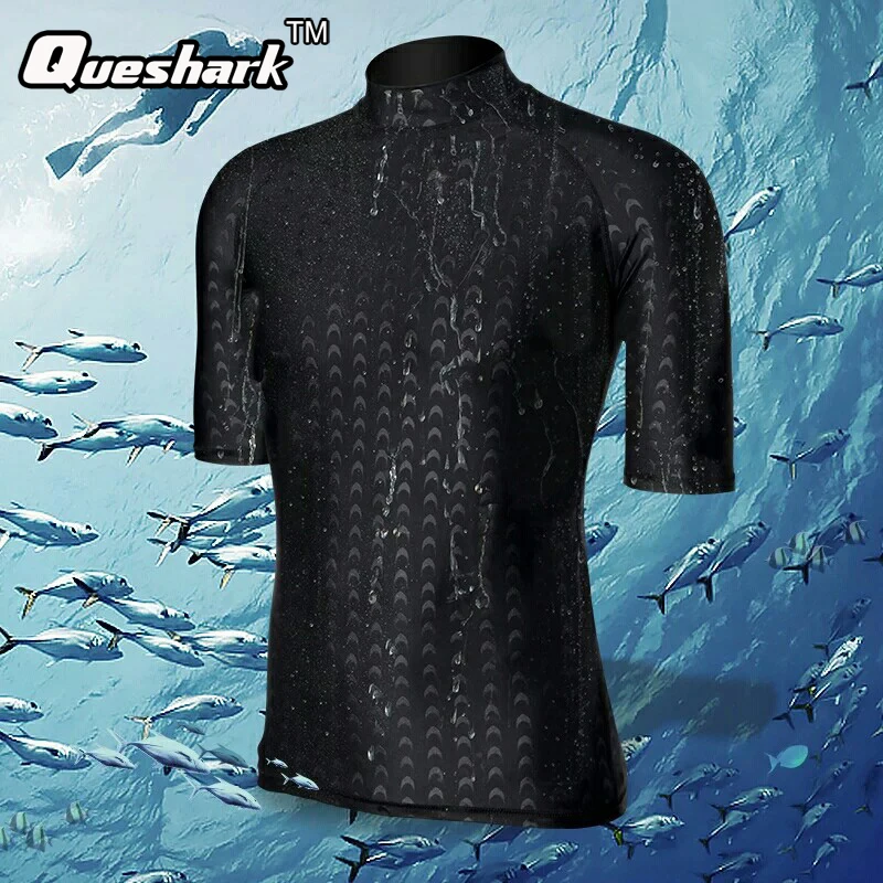 Купальный костюм набор для мужчин короткий рукав купальник Рашгард