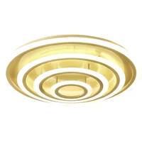 new acrylic 2 3 4 ring ceiling lamp for living dining room remote control indoor decor lighting patented product