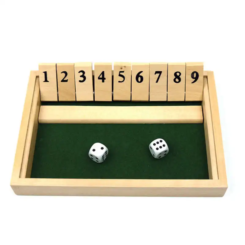 

Digital 2 Players Board Games Shut The Box Club Drinking Game Entertainment