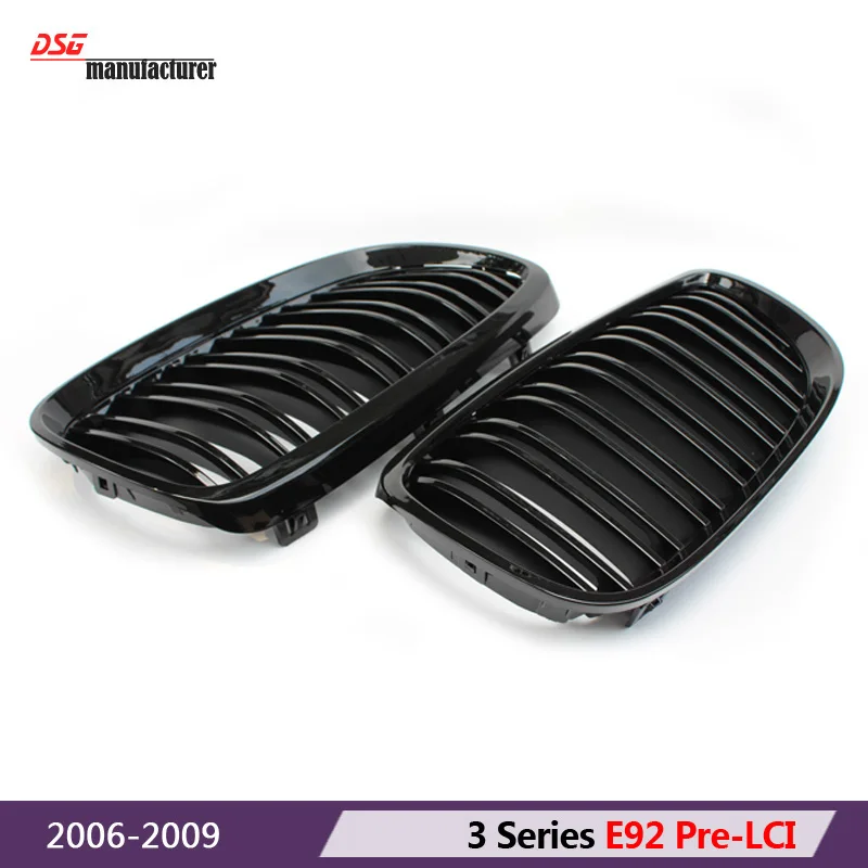 E92 черный бампер решетка решетки abs сетка для bmw 3 серии e92 e93 pre lci 2006 2009 316i 318i 320i 323i 325i