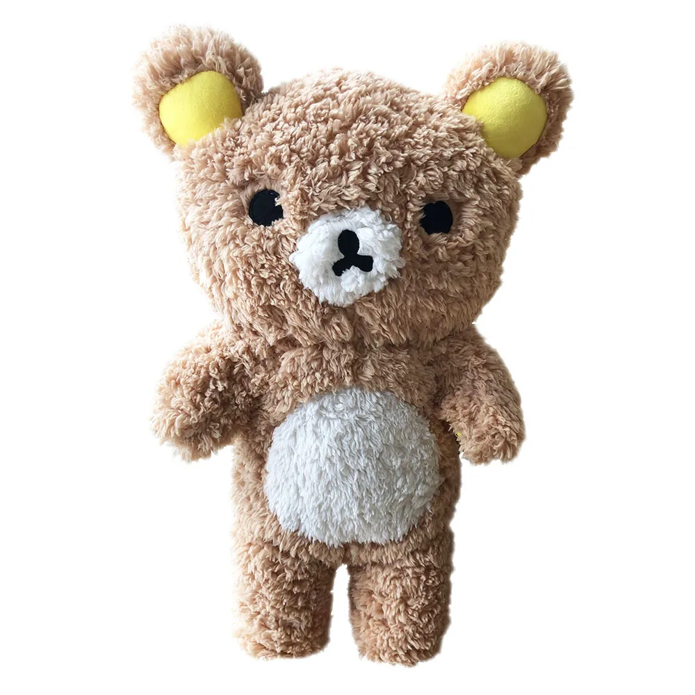 Большой размер Kawaii Rilakkuma коричневый плюшевый мишка плюшевая кукла пушистая аниме