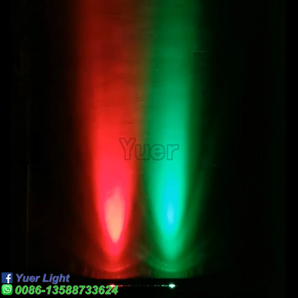 Светодиодный настенный светильник DMX512 2 шт./лот 9x10 Вт RGBW 4 в 1 Пиксельная лампа для