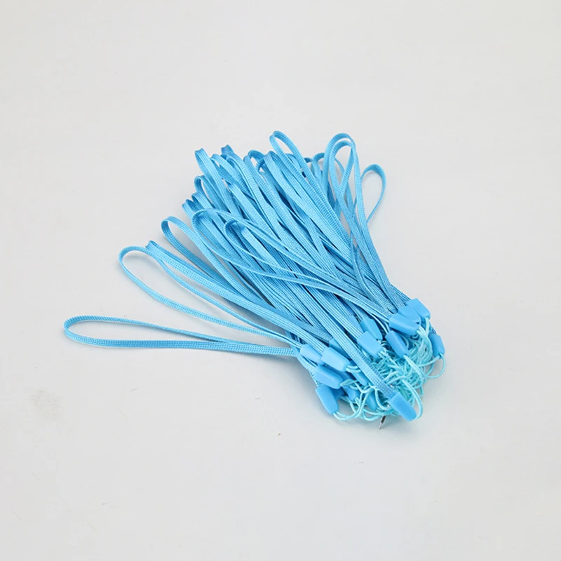 10pcs Light Blue 10 шт. Универсальный строп для ключей ремни для телефонов для Apple iPhone 7 Plus 8X6 6S Keycord Lanyards Finger Мобильный держатель подставка аксессуары - Цвет: 10pcs Light Blue