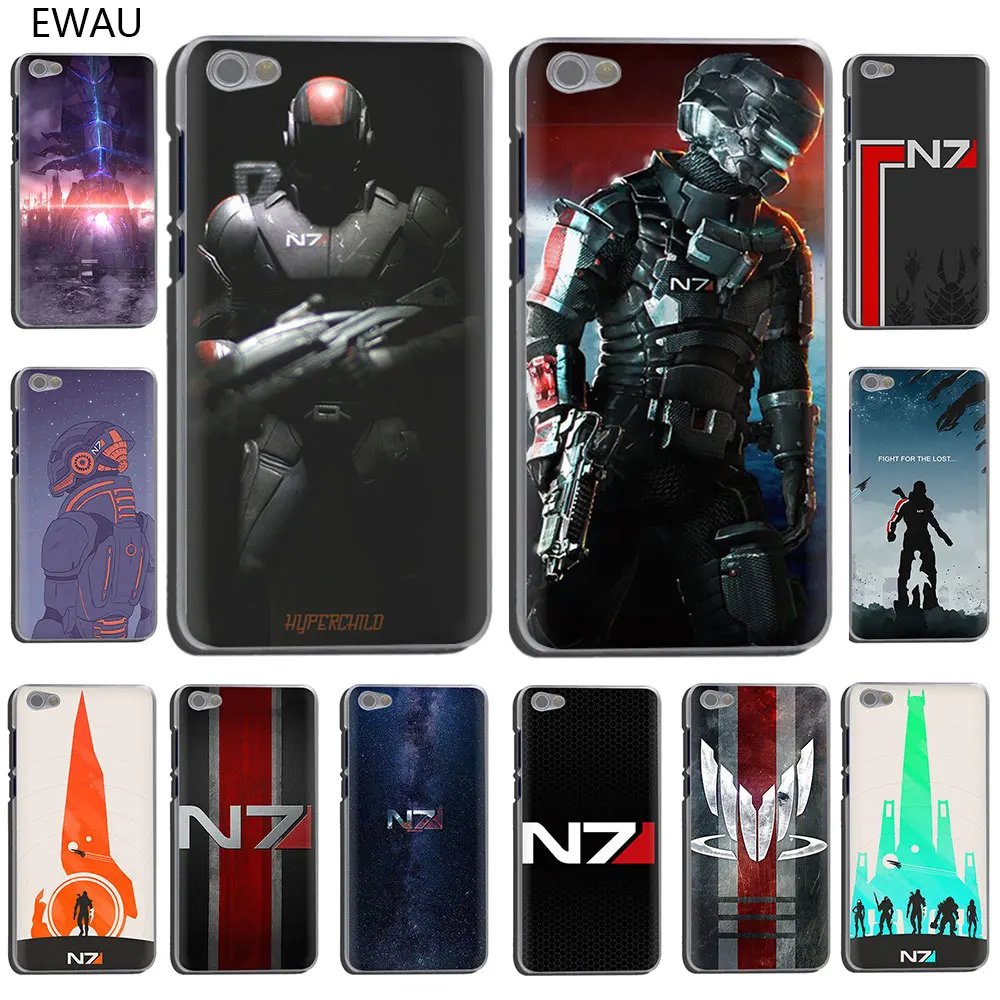 EWAU Mass Effect N7 жесткий чехол для телефона для Xiaomi Redmi Note 4 4X5 6 7 8 pro 5A Prime