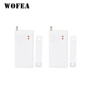 Беспроводная охранная сигнализация Wofea магнитные датчики умная домашняя система охранной сигнализации для окна двери ящика