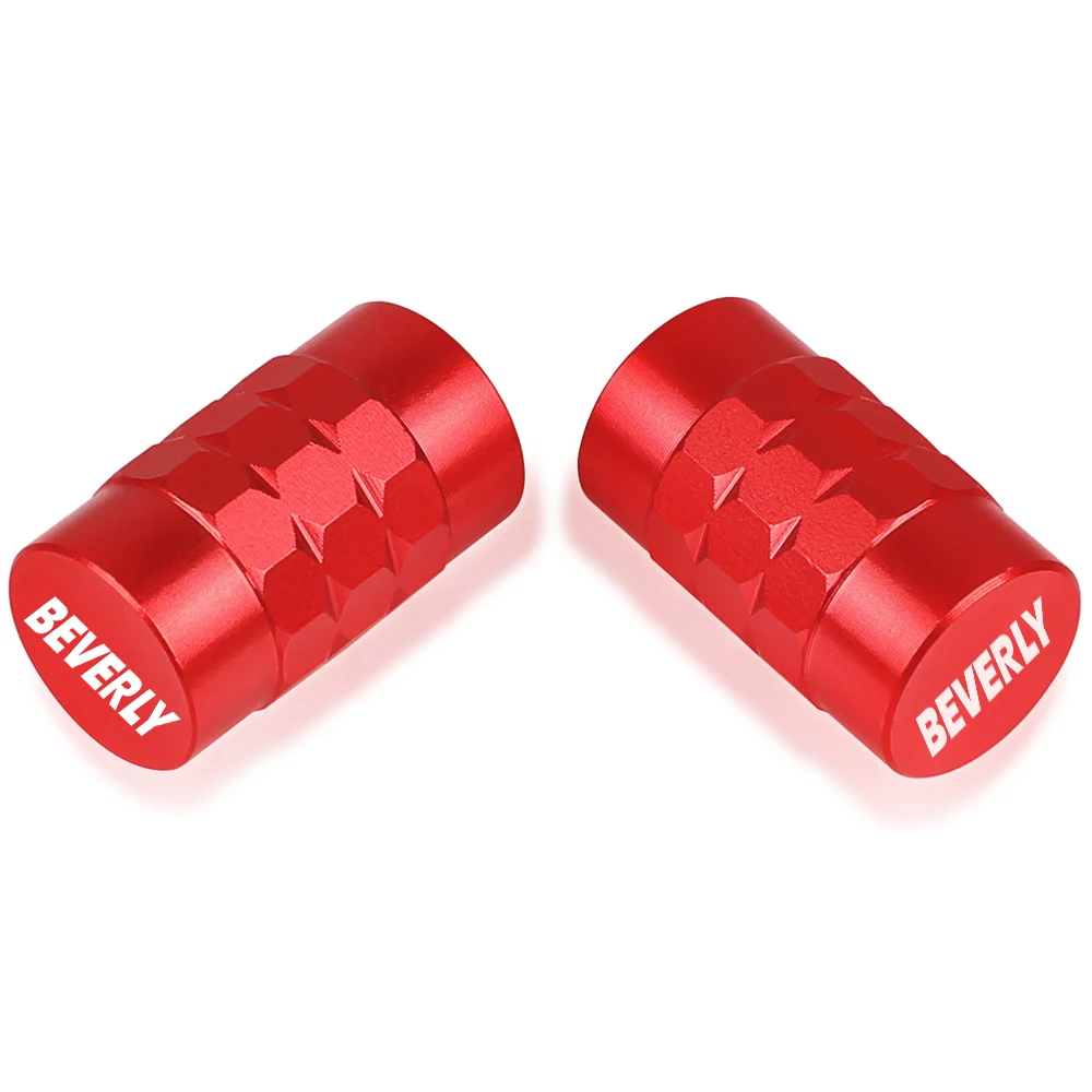 

with Logo "BEVERLY" For PIAGGIO BEVERLY Moto Wheel Tire Valve stem caps Cover Air Aluminum Alloy Valve Caps Stem Cover