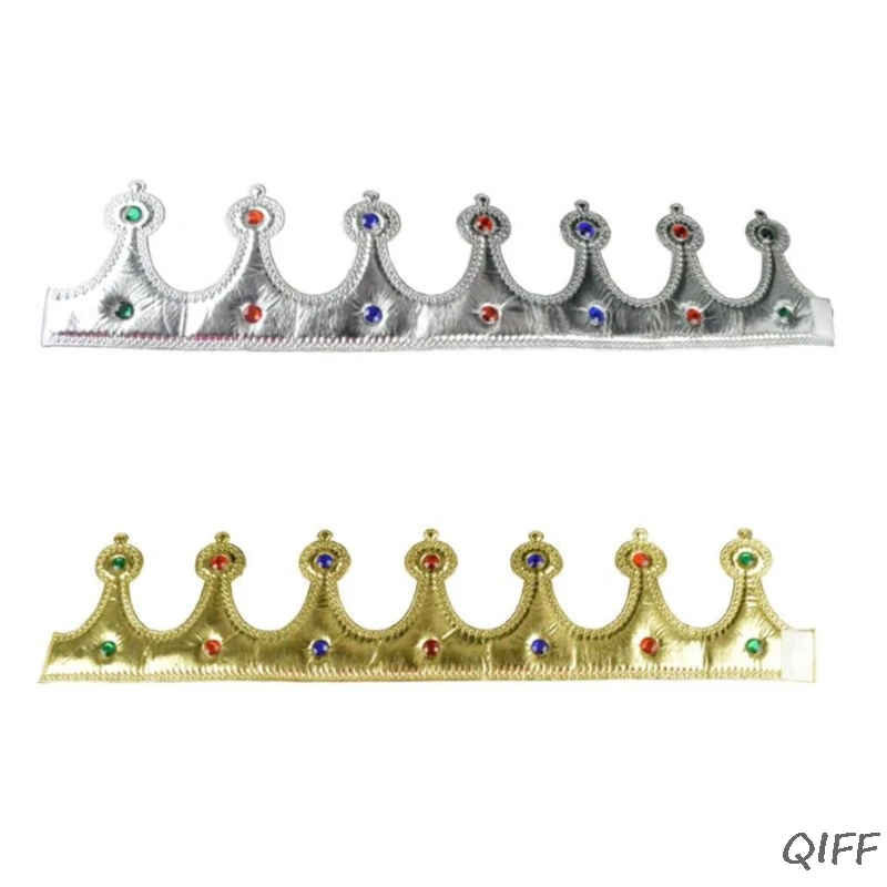 Декор для дня рождения короля принца Епифании троих королей игрушечная Корона |