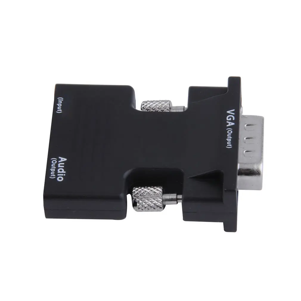 

HDMI-compatible Female to VGA Male Converter Adapter Support 1080P Signal Output new arrival Hot Promotion Drop Shipping