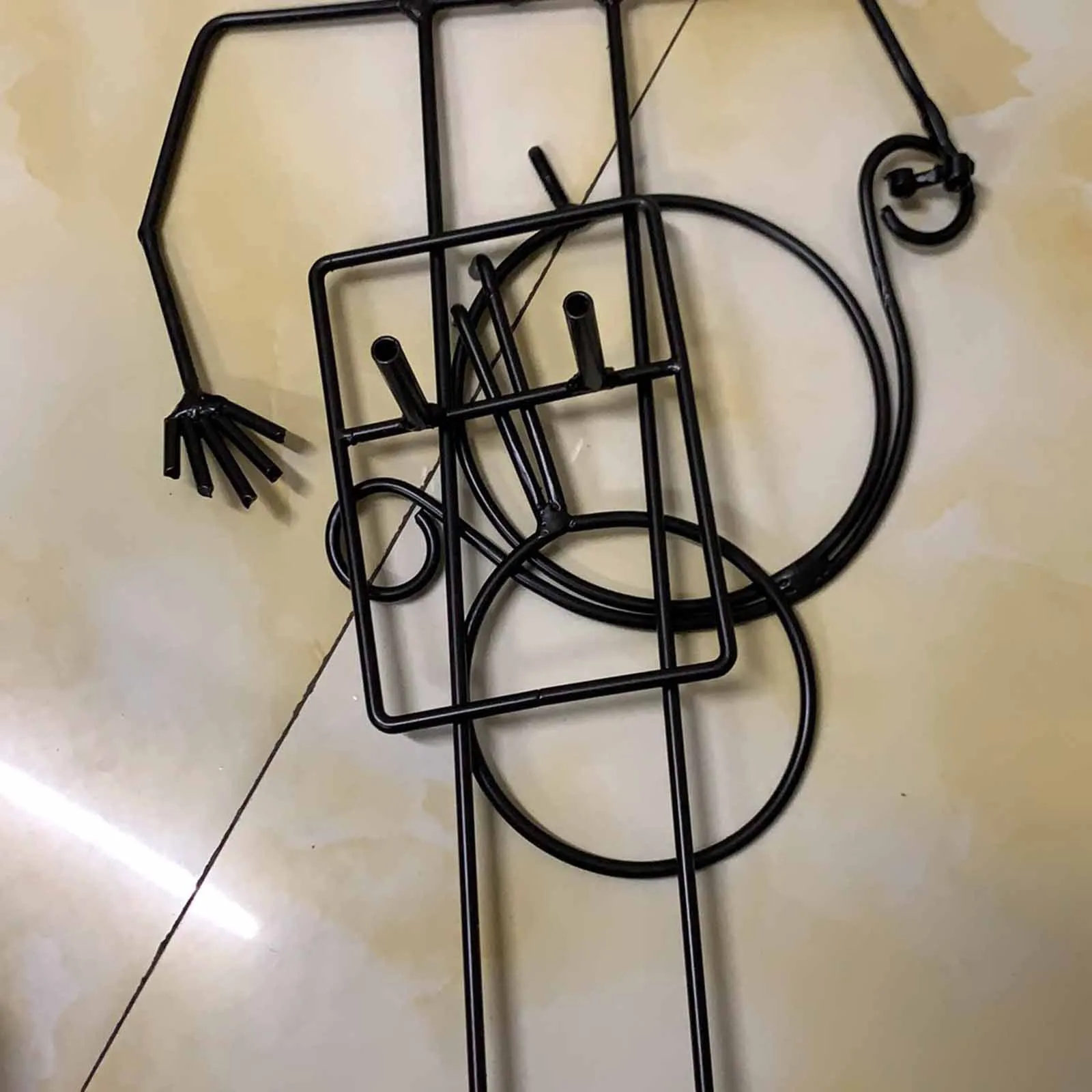 Металлические полки для растений напольная съемная подставка сделай сам в форме