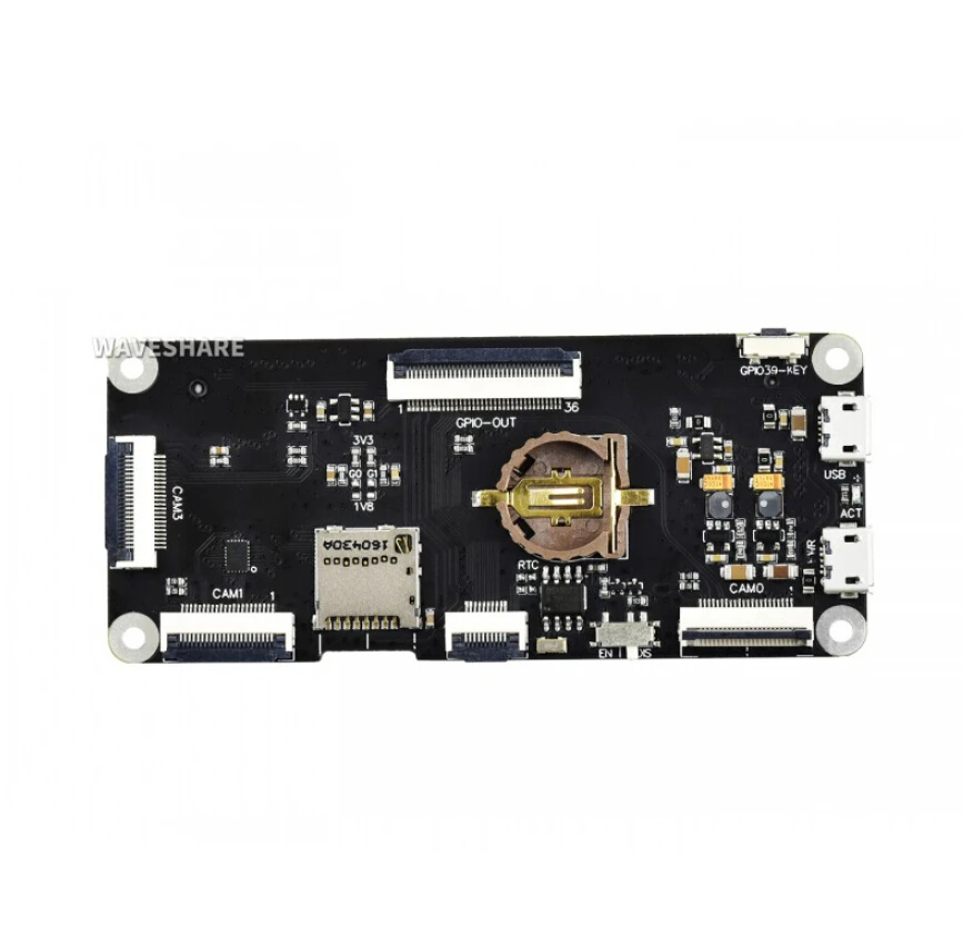 

Binocular Stereo Vision Expansion Board For Raspberry Pi Compute Module, Small Size