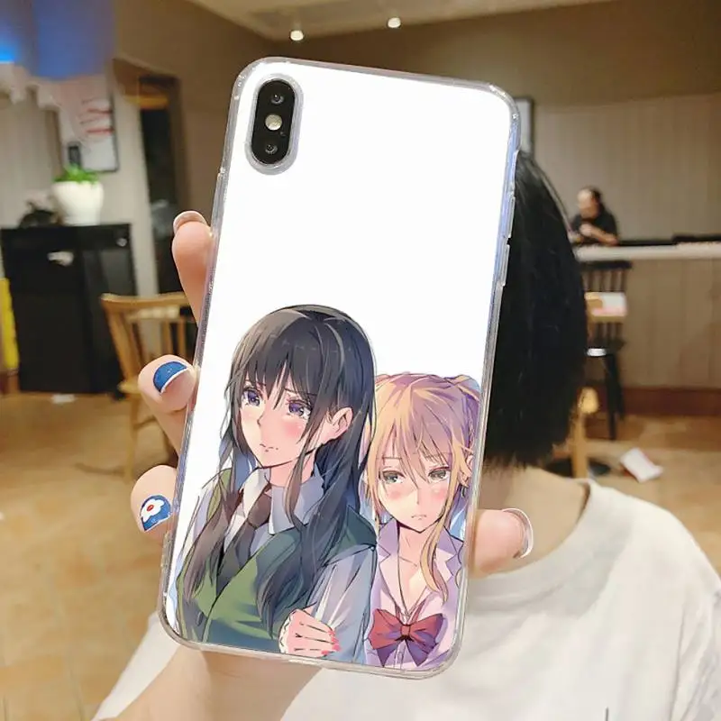 

citrus anime Phone Case Transparent for iPhone 6 7 8 11 12 s mini pro X XS XR MAX Plus