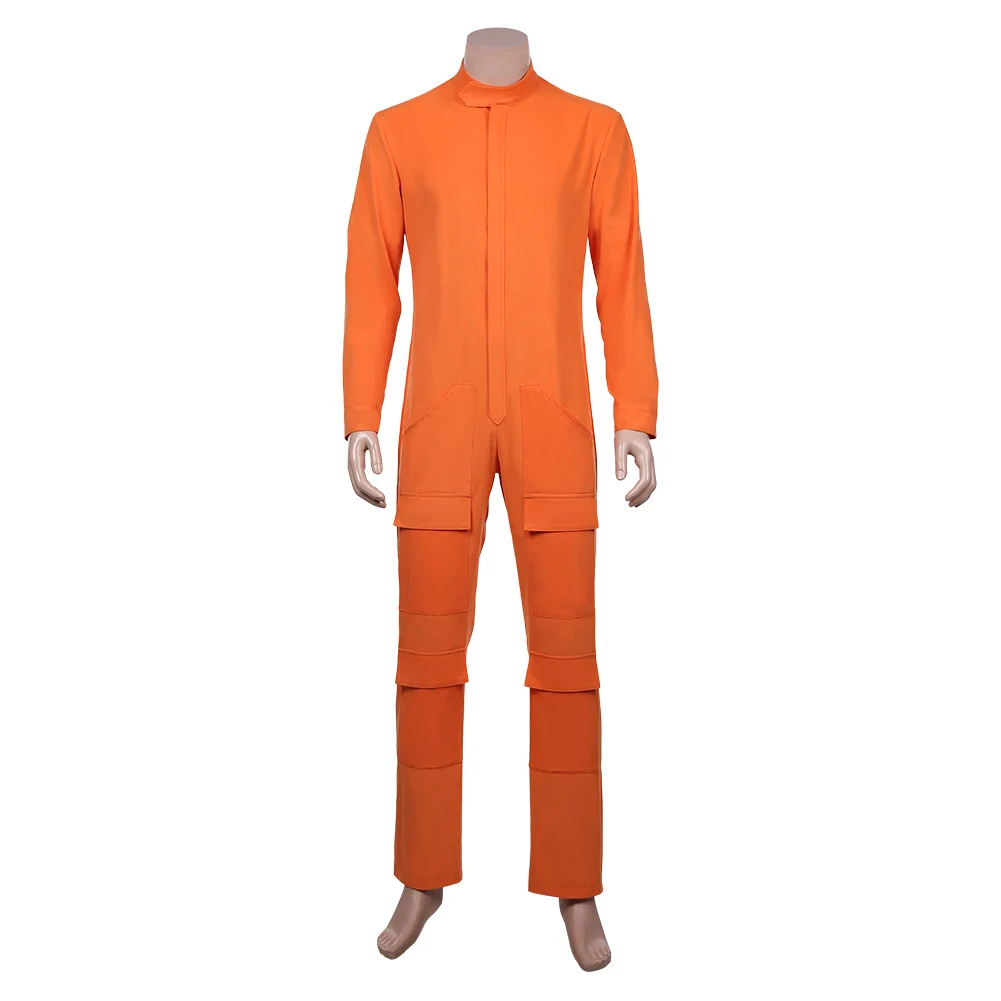 

Star cosplay Wars Skywalker Pilot Luke Cosplay Jumpsuit Uniform Outfits Halloween Carnival Suit men