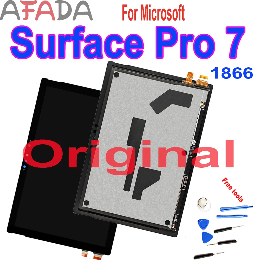 

12.3" Original Lcd For Microsoft Surface Pro 7 1866 LCD Display Touch Screen Digitizer Assembly For Microsoft Surface Pro 7 Pro7