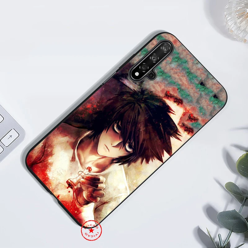 IYICAO Death Note Anime Soft Case for Huawei Honor 20 10 9 9X 8X 8C 7X 7C 7A 6A Lite Pro View Silicone |