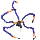 Гибкие 5 шт. Руки держатель паяльника Pcb сварочный ремонт третья помощь ручной инструмент скамейки тиски стол зажим паяльная станция