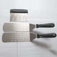 stainless steel grill spatula bbq shovel sauce bottle dispenser cooking tool