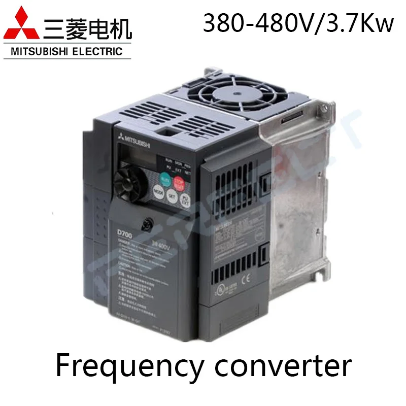 

FR-D740-3.7K-CHT For industrial control Machining Center 380V-480V 3.7KW Mitsubishi inverter Three-phase inverter