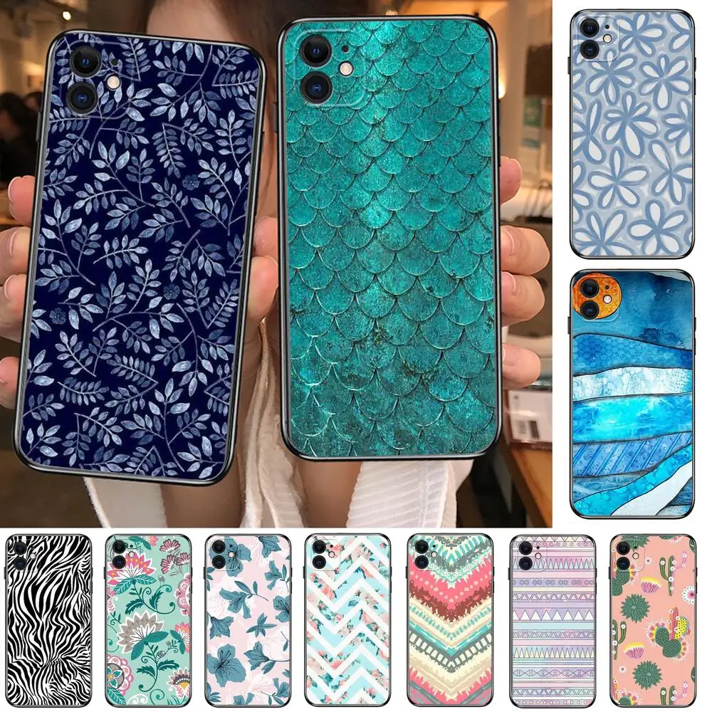 

Lovely Colorful Boho Mandala flowers Phone Cases For iphone 11 Pro Max case 12 Pro Max 8 PLUS 7 PLUS 6S iphone XR X XS mini mob