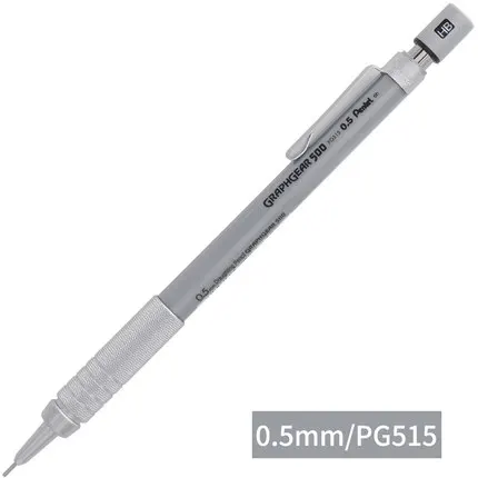 Pentel механический карандаш скраб низкий центр гравитации Металл рукопожатие деятельности карандаш Профессиональный эскиз для рисования комиксов - Цвет: 05mm