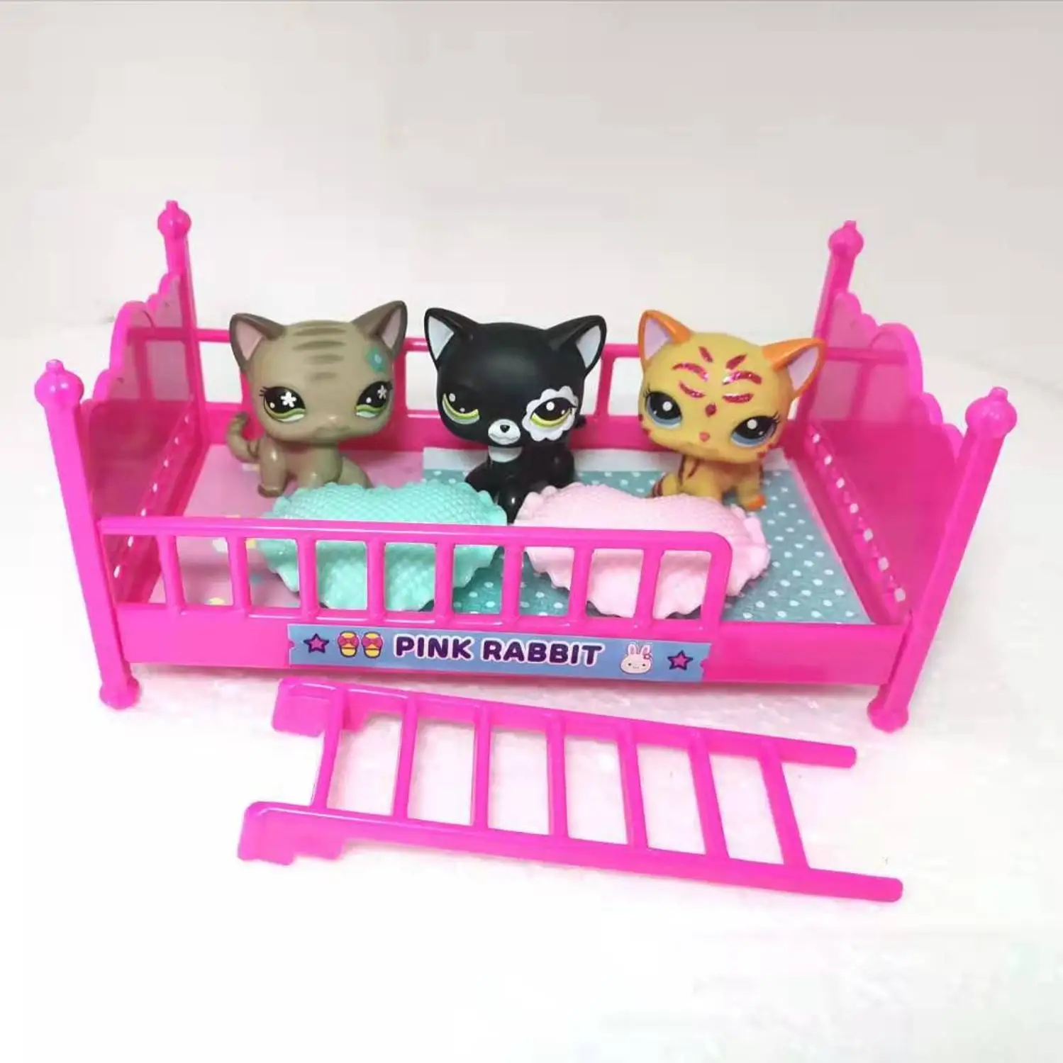 Стоя petshop игрушки в виде старых животных LPS кошка с короткой шерстью Колли