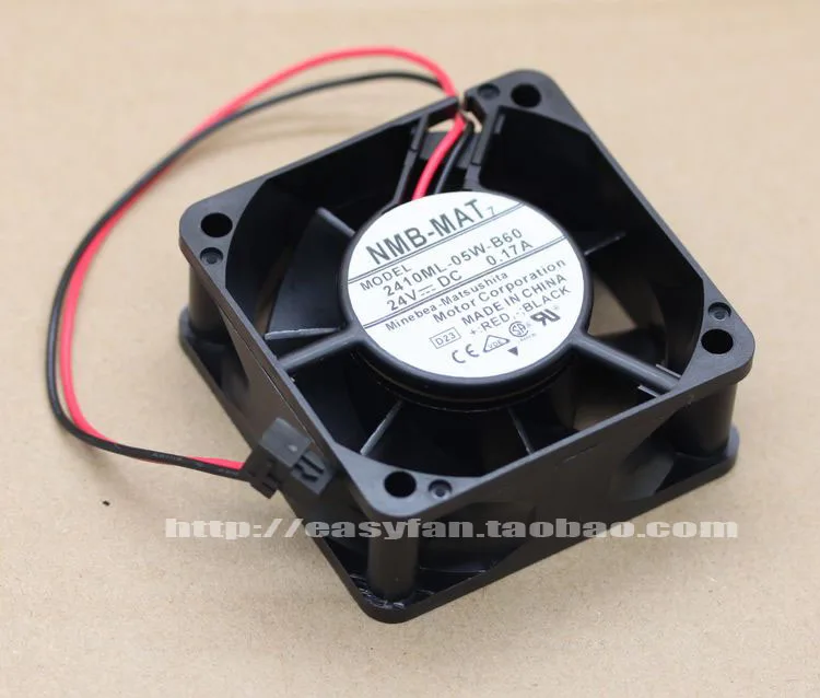 NMB 2410ML-05W-B60 6025 24В 0.17A 6 см/см ABB инверторный охлаждающий вентилятор | Компьютеры и