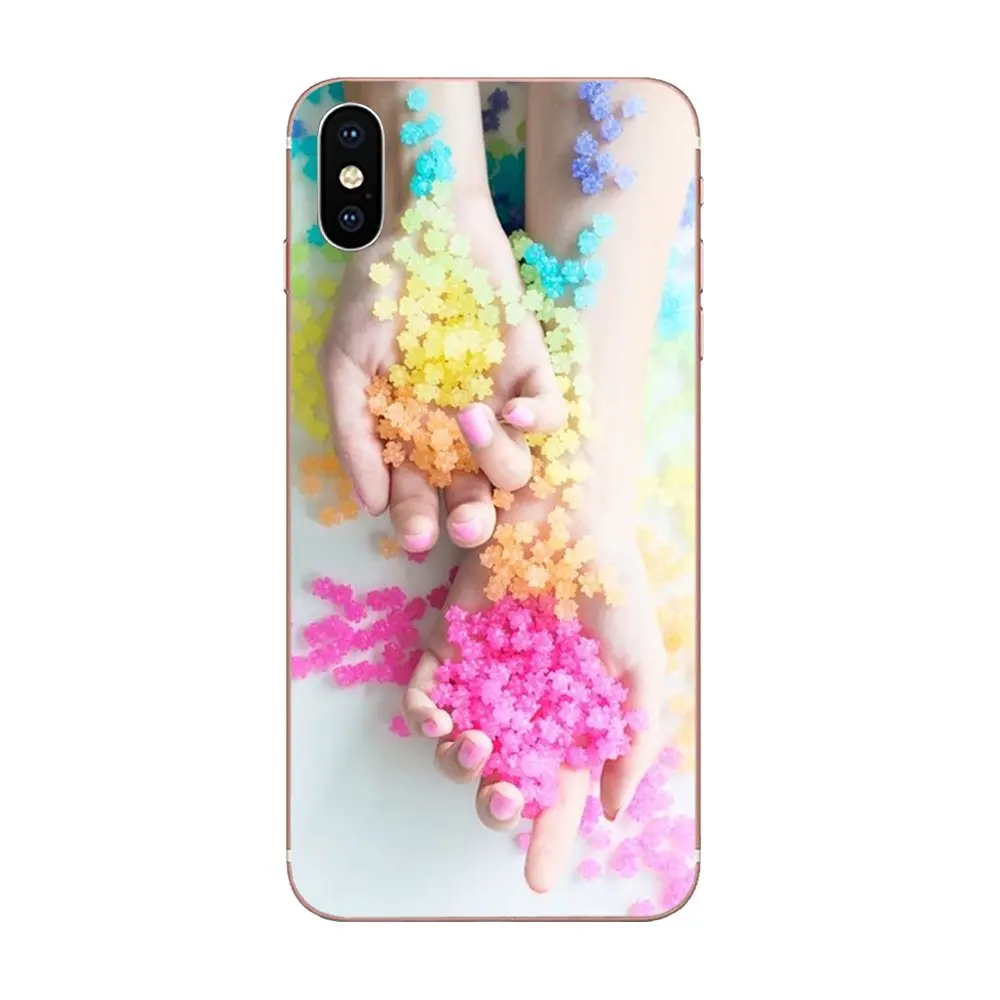 Дизайнерский Винтажный чехол с радужной конфетной упаковкой из ТПУ для Xiaomi Redmi Note