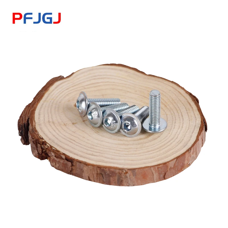 Peng Fa 10 9 оцинкованные с шайбой и кнопкой головка шестигранным винтом крышкой