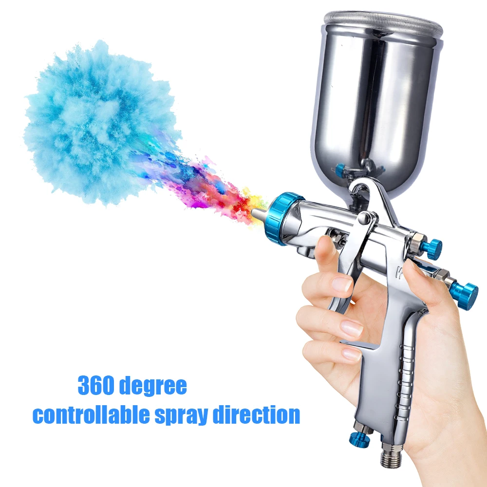 Аэрограф с гравитационным кормовым контейнером ручной инструмент для