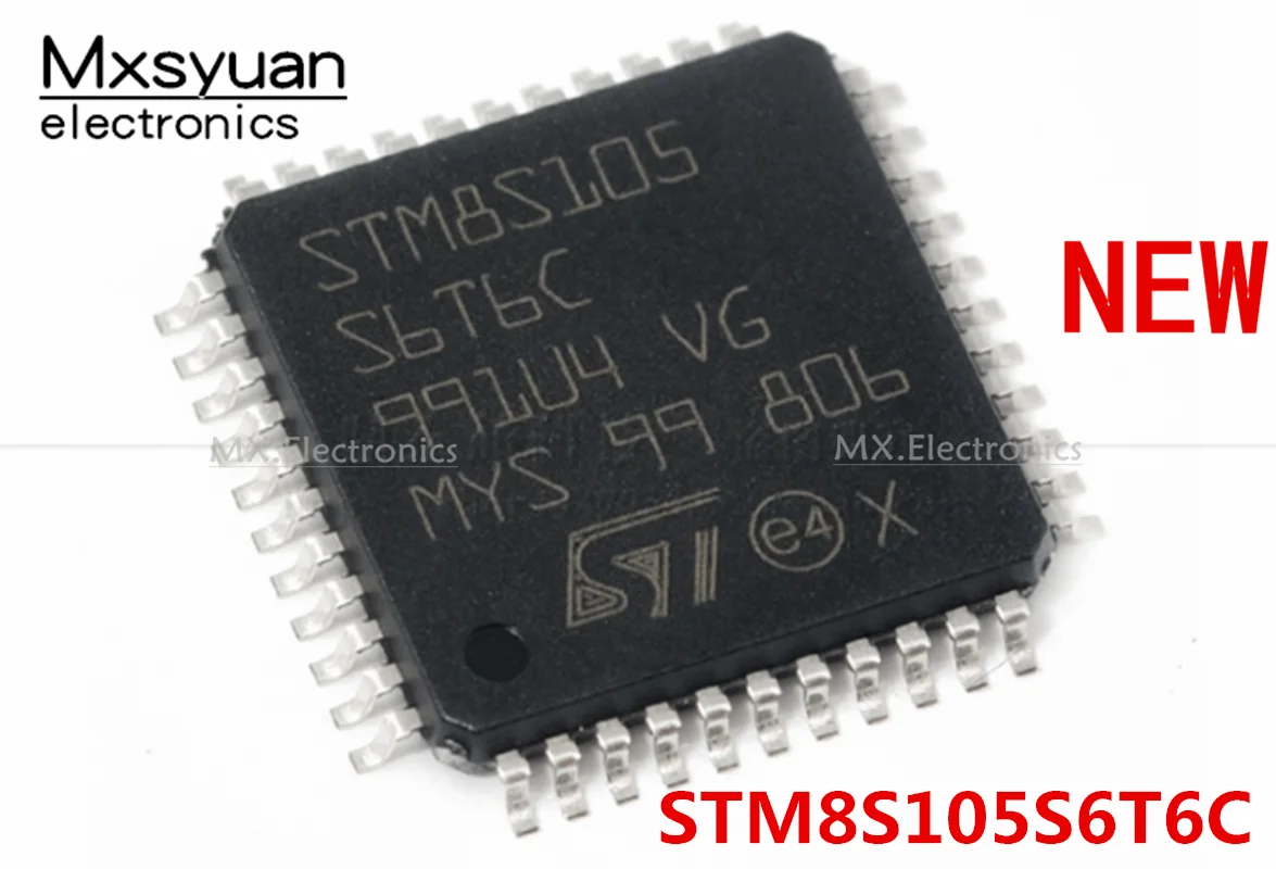 10 шт. ~ 50 шт./лот STM8S105S6T6C STM8S105S6T6 STM8S105S6 QFP44 Новый микроконтроллер чип от AliExpress RU&CIS NEW