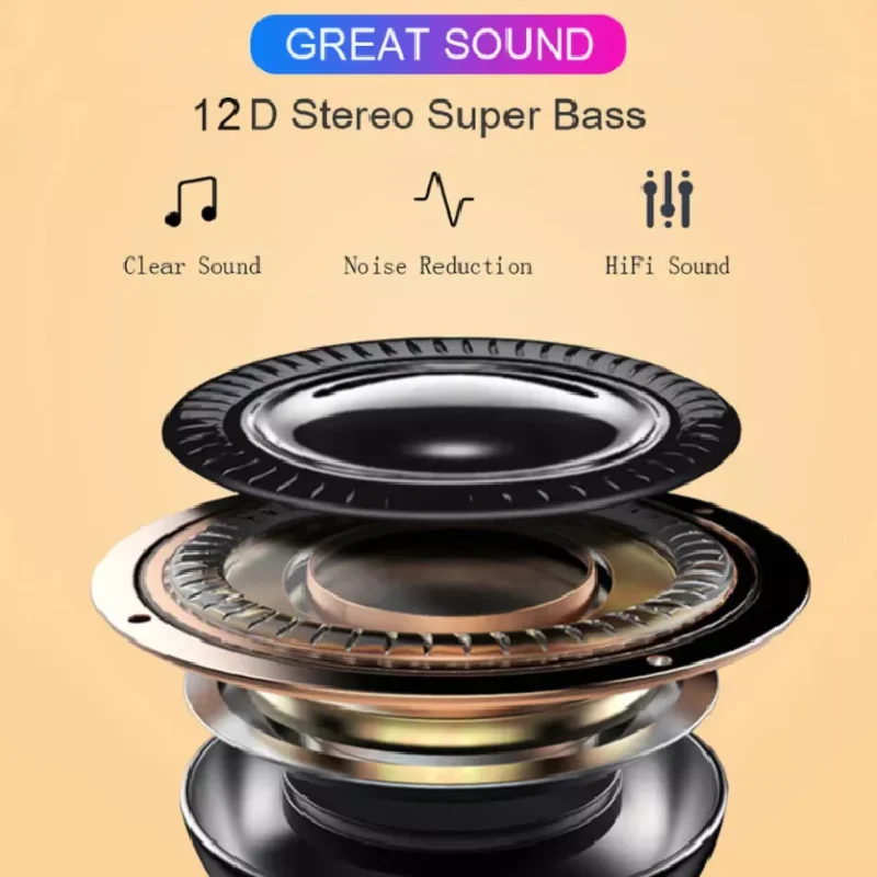 Bluetooth-наушники Super Mini Pro 5 TWS Hi-Fi Беспроводные наушники-вкладыши стереонаушники