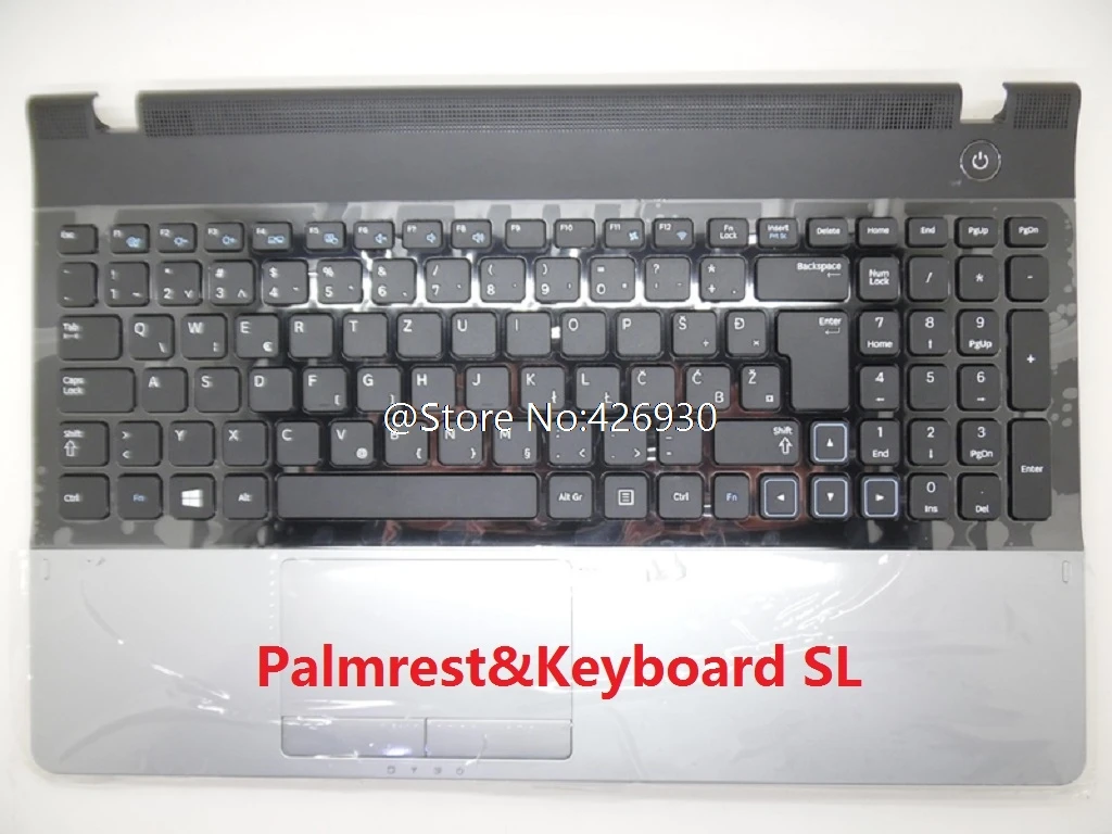Ноутбук с подставкой и клавиатурой для Samsung NP300E5A 300E5A Канада CA Корея KR Словенский SL