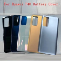 battery case cover rear door housing back case for huawei p40 p40 pro replace battery cover with logo