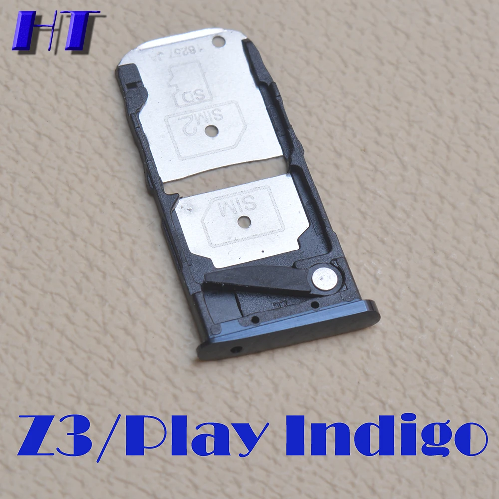 10 шт./лот новый лоток для SIM-карты + Micro SD-карты Motorola Moto Z2 Force Z3 play |