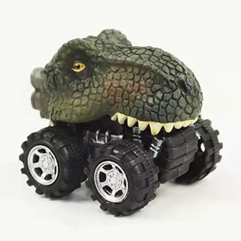 

Dinosaur Bounce Car Toys Racing Mini Car Model Children's Toy Small Gift Four-wheel-drive Kids