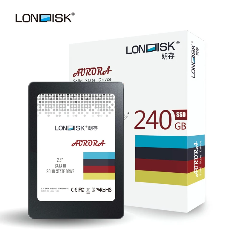 Твердотельный накопитель LONDISK SSD 240 ГБ SATA 3 0 hdd ssd Внутренний твердотельный