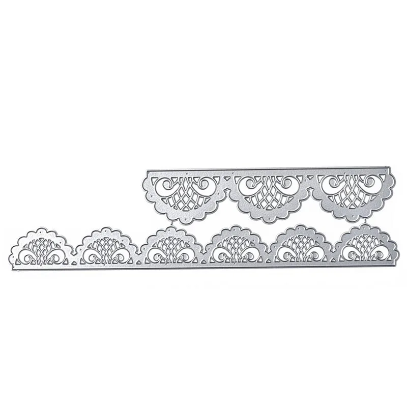 Штампы DiyArts большого размера с полыми кружевными границами штампы для