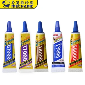 MECHANIC 15 мл 50 мл жидкокристаллический клей B7000 E8000 T7000 T9000 для мобильного телефона, ЖК-дисплей, рамка для сенсорного экрана, клей для ремонта
