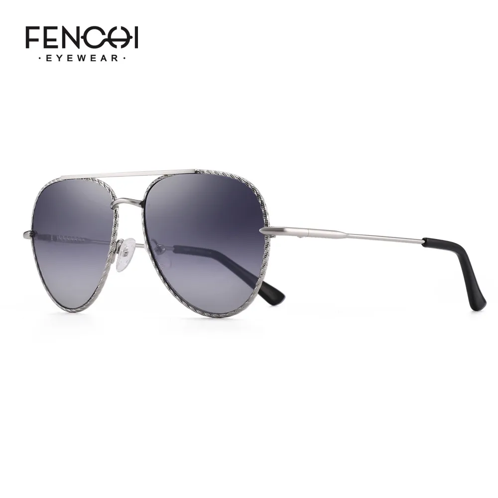 Солнечные очки-авиаторы FENCHI для мужчин и женщин винтажные брендовые солнечные