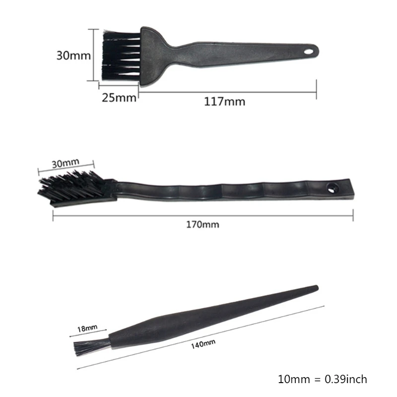 

7pcs/set Small Portable Handle Anti Static Brush Cleaning Brush Tool for Mobile Phone Tablet Repair LX0D