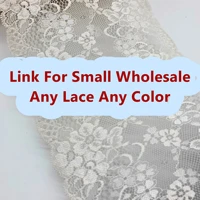 link for wholesale moq 1 kg stretch lace trim for clothing accessories dress lace fabrics
