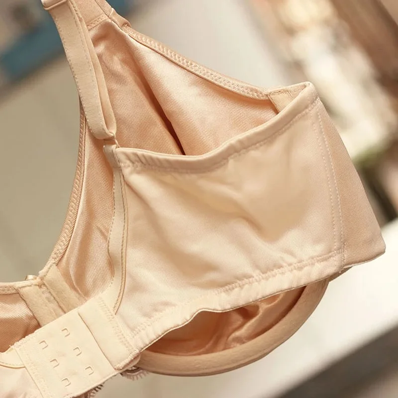 34 36 38 40 42 C D DD DDD G Women Full Coverage Unlined Plus Size Smooth Comfort Seamless Minimizer Bra