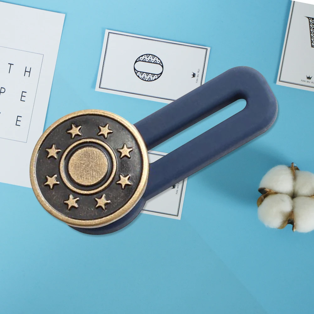 Выдвижная регулируемая съемная удлиненная кнопка для джинсов 3|Пуговицы| |