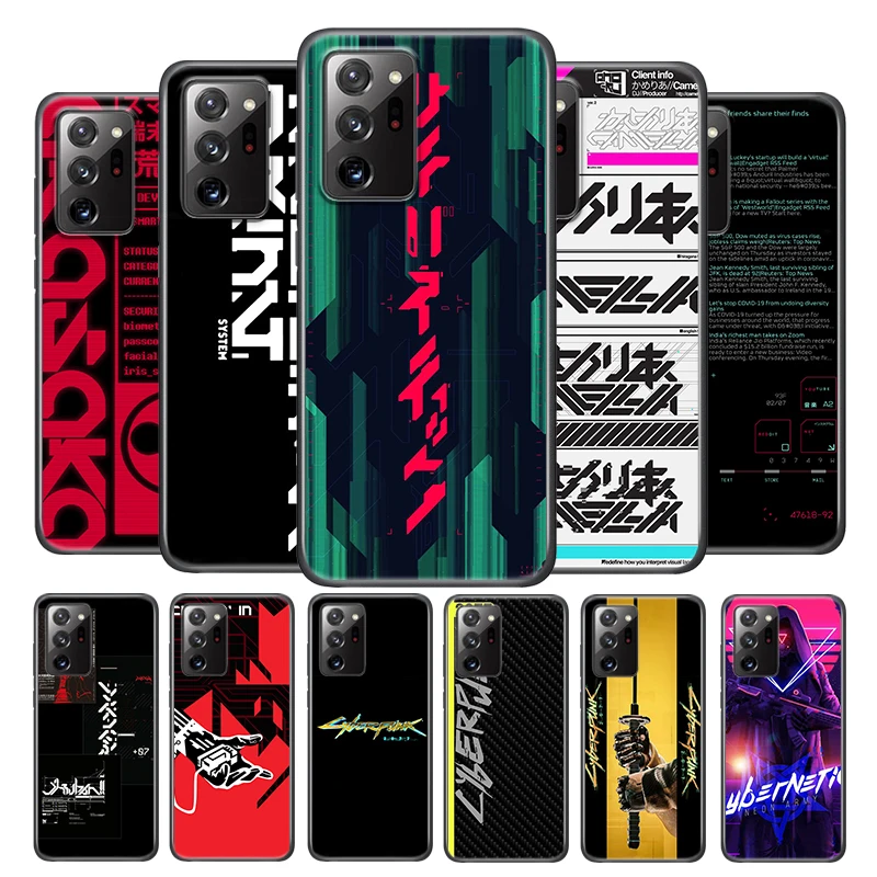 

Punk style cool art For Samsung Note 20 Ultra Plus 10 9 8 F52 M62 M60 M31 M02 M01 Core Silicone Soft Black Phone Case