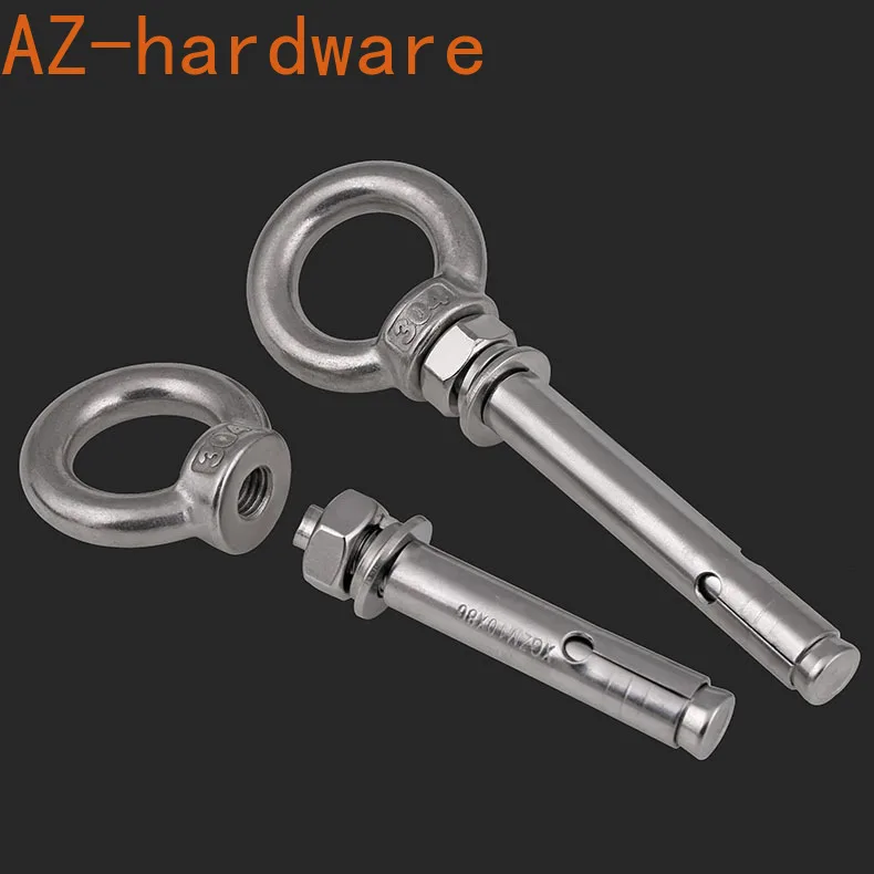 304 расширительный винт из нержавеющей стали крючок окуляр болт петля поворотный