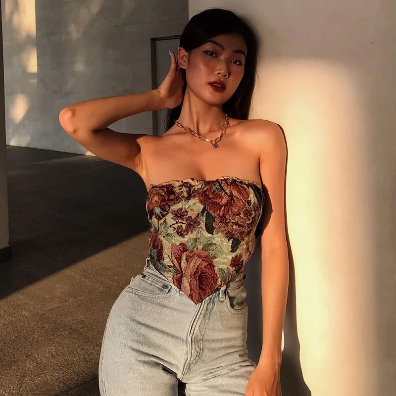 

2021 Summer T Shirt Women Elasticity T-Shirt Woman Clothes Slim Tshirt Female Sleeveless Sexy Canale Tank Tops Crop Tops Women