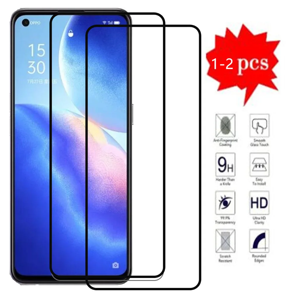 

Закаленное стекло с полным покрытием для OPPO Reno5 K 5G, Защитное стекло для экрана для OPPO Reno5 K 5G, Защитная пленка для телефона