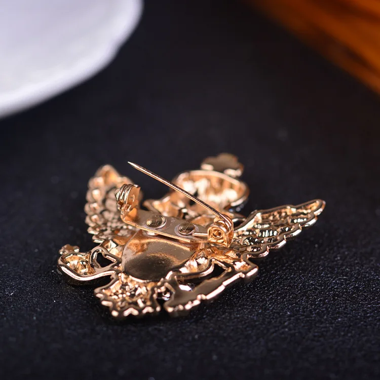 Брошь на воротник корона стразы для мужчин 2 шт. модный шарф Бижутерия | Украшения